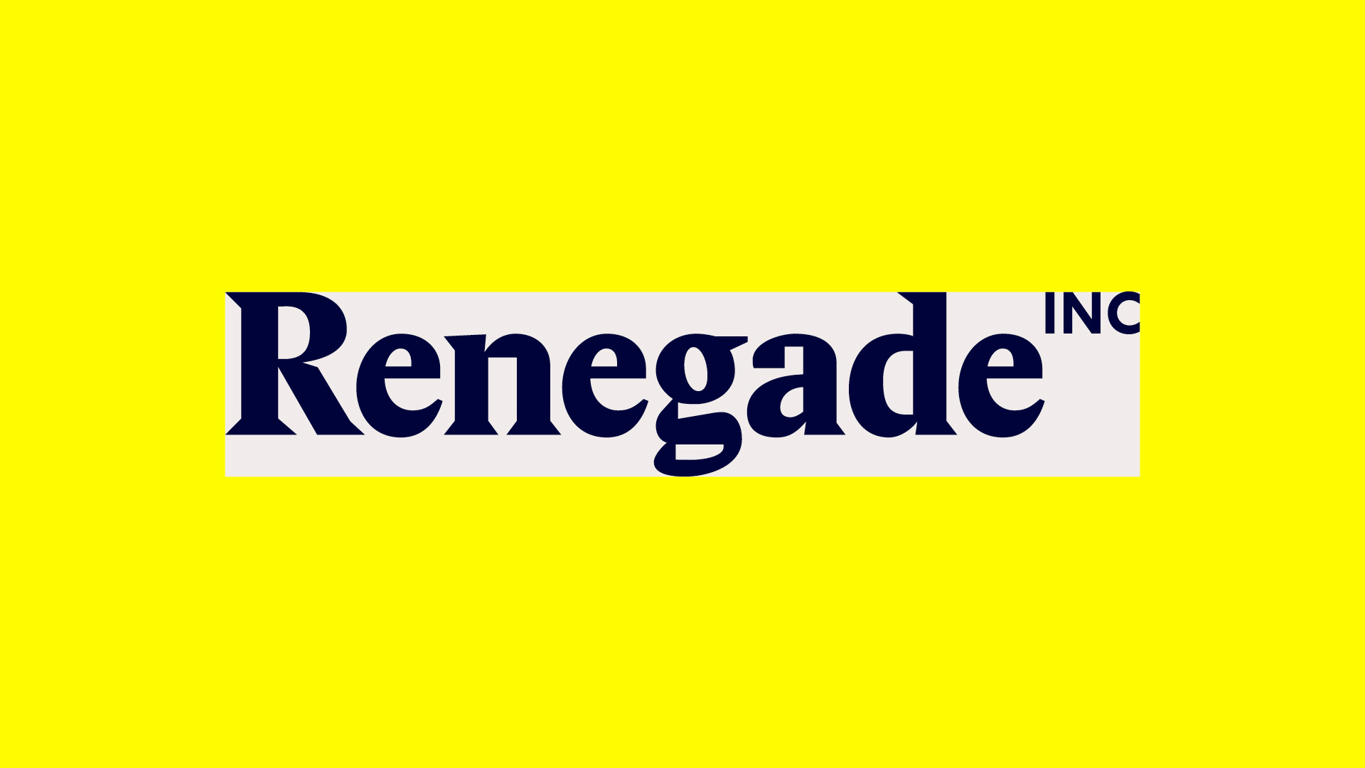 Renegade Inc